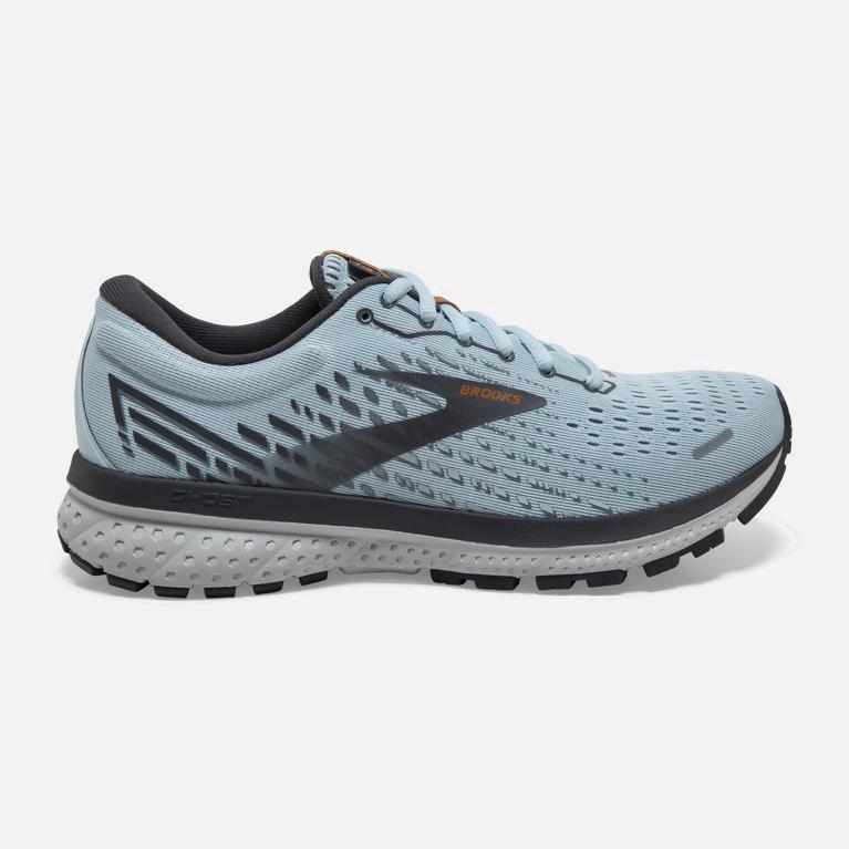 Brooks Ghost 13 Israel - Women's Road Running Shoes - Light Blue/Blackened Pearl/White (93208-EPLR)